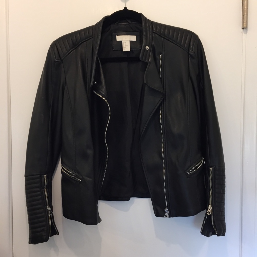 H&M | Black Moto Jacket